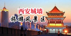 嗯啊骚逼视频在线中国陕西-西安城墙旅游风景区